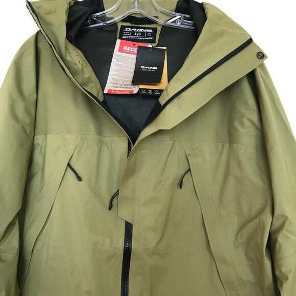 Dakine Sender Stretch 3L Jacket Mens Large Green RECCO Ski Snowboarding - Picture 4 of 7